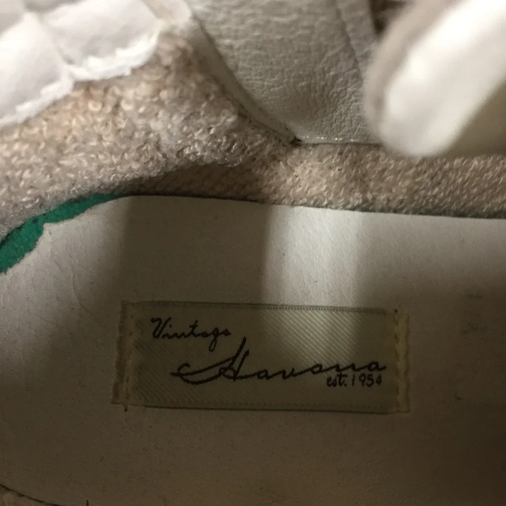 Vintage Havana‎ Gadol High-8 Star Studded High Top Sneakers White Grey Size 8